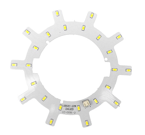 12W LED Свтодиодна платка за Плафони 3000К Топла светлина